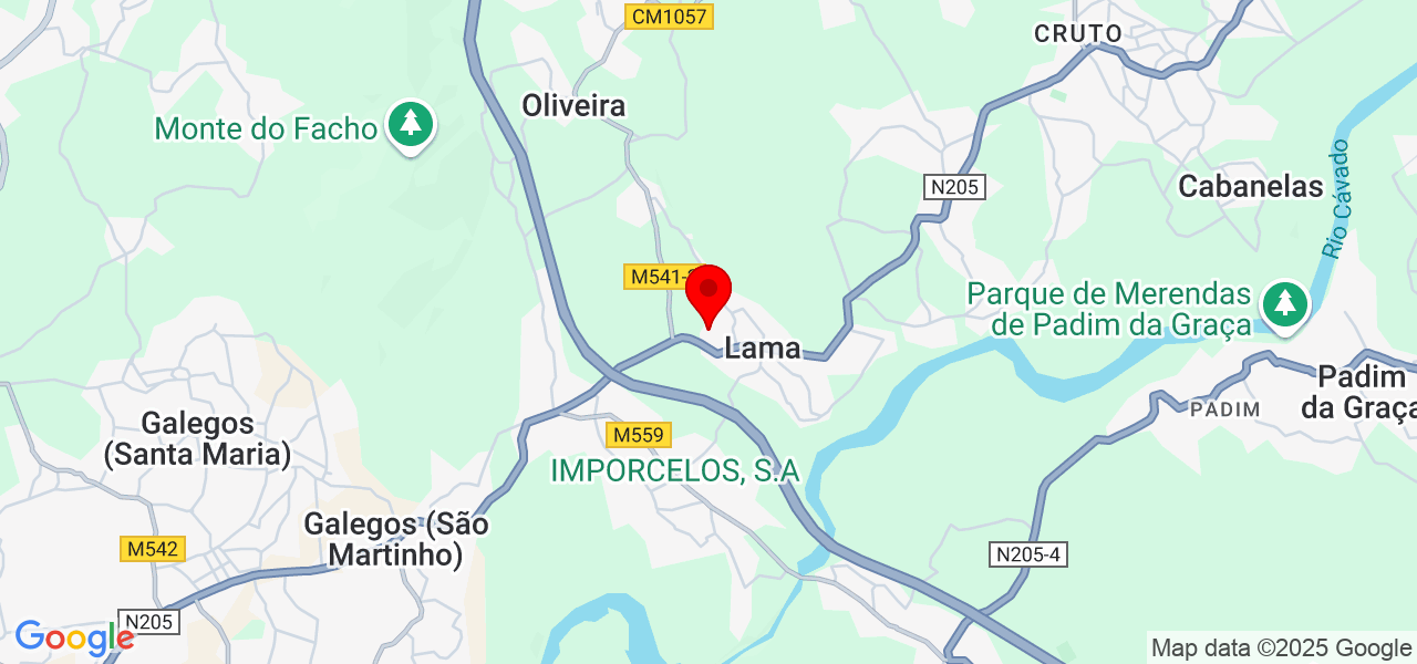 Shirlane Bandeira - Braga - Barcelos - Map