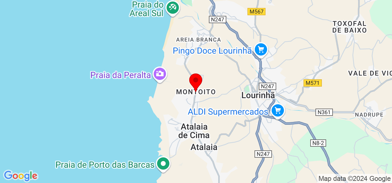 Quenna Music - Lisboa - Lourinhã - Mapa