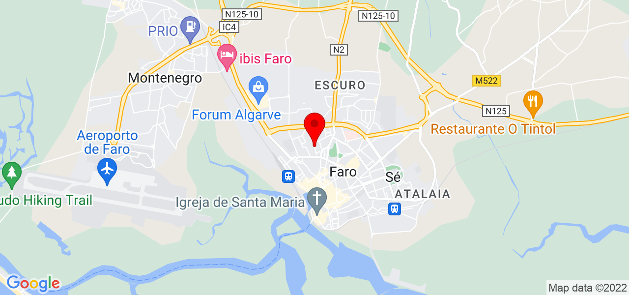 CRO CLINICAS - Faro - Faro - Mapa