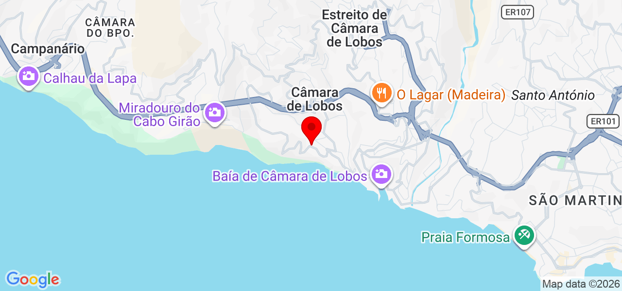 Pedro Sousa - Madeira - Câmara de Lobos - Karte