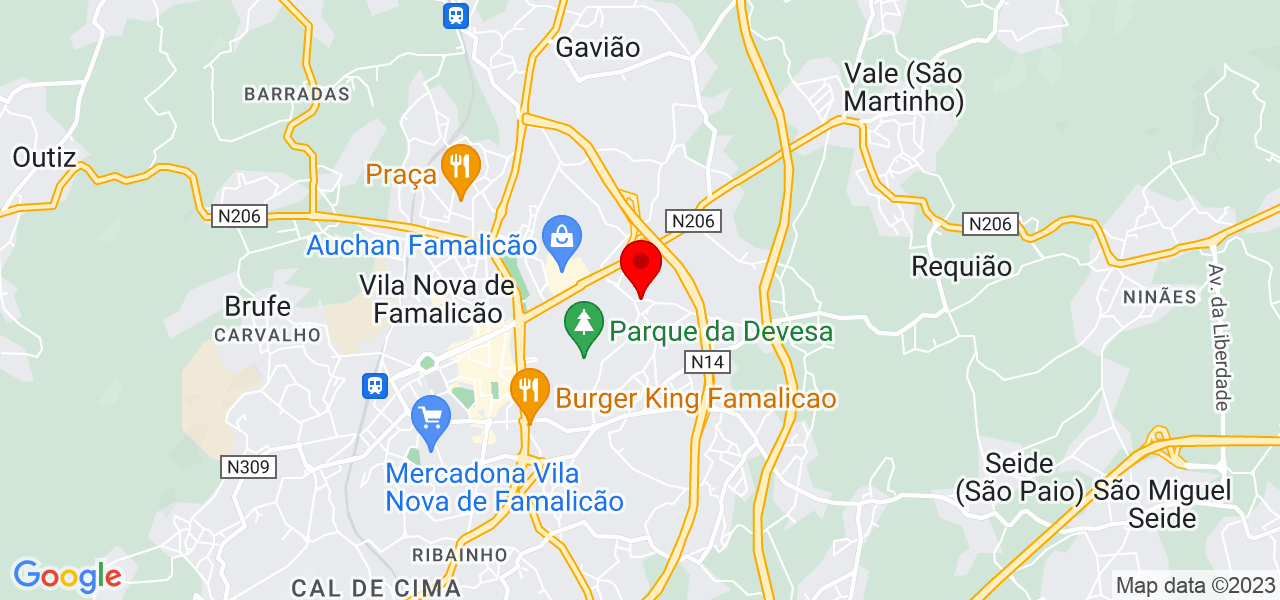 OUSEPH - Braga - Vila Nova de Famalicão - Mapa