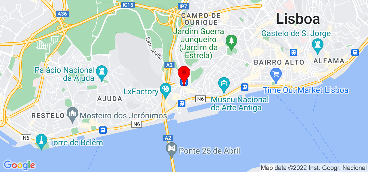 Teresa Ambr&oacute;sio - Lisboa - Lisboa - Mapa