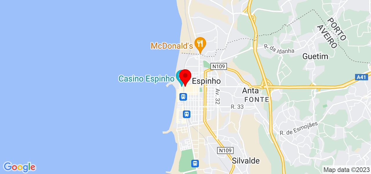 Daniel - Aveiro - Espinho - Mapa