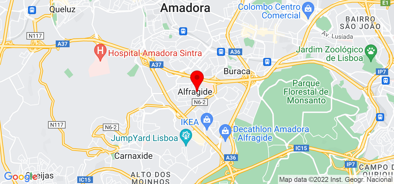 TTMB - Distribui&ccedil;&atilde;o e Log&iacute;stica , Lda - Lisboa - Amadora - Mapa