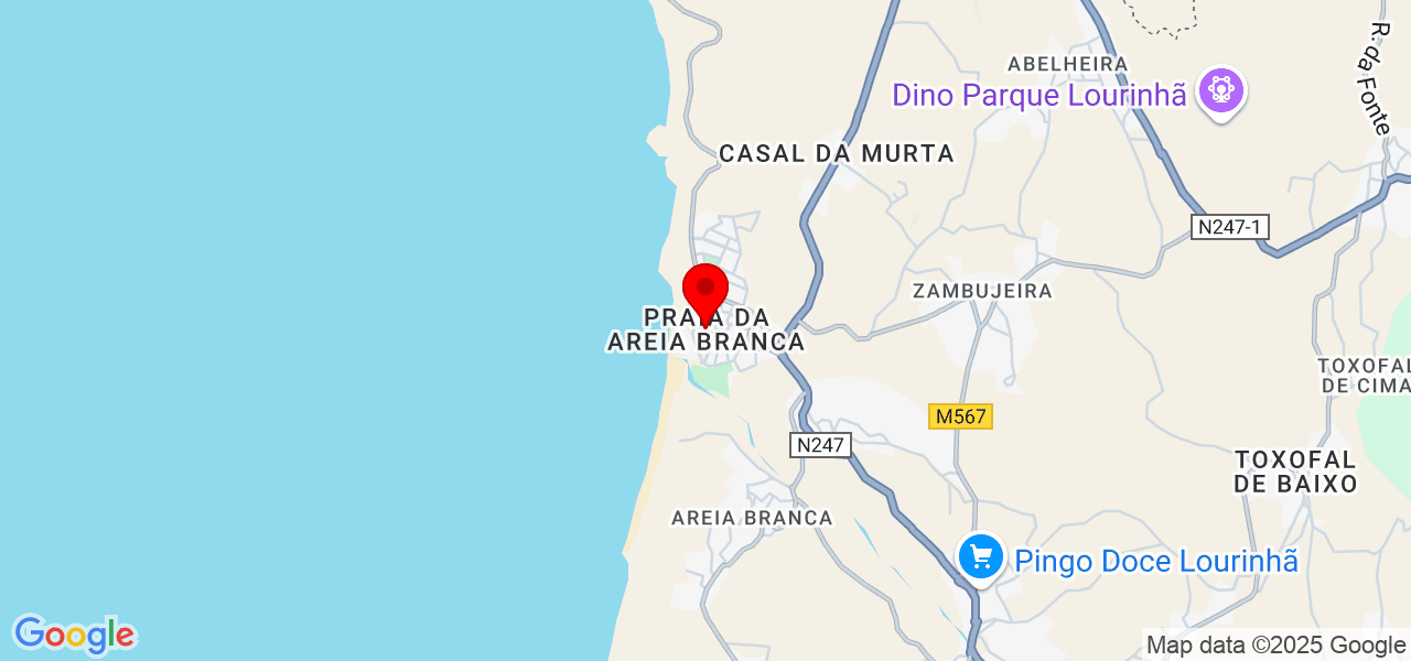 Patrcia Baltasar - Lisboa - Lourinhã - Map