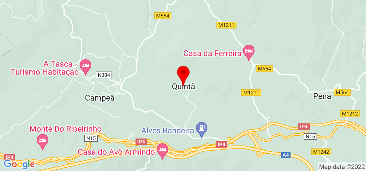 Dina Peixoto - Vila Real - Vila Real - Mapa