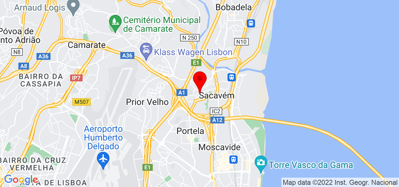 jose camacho - Lisboa - Loures - Mapa