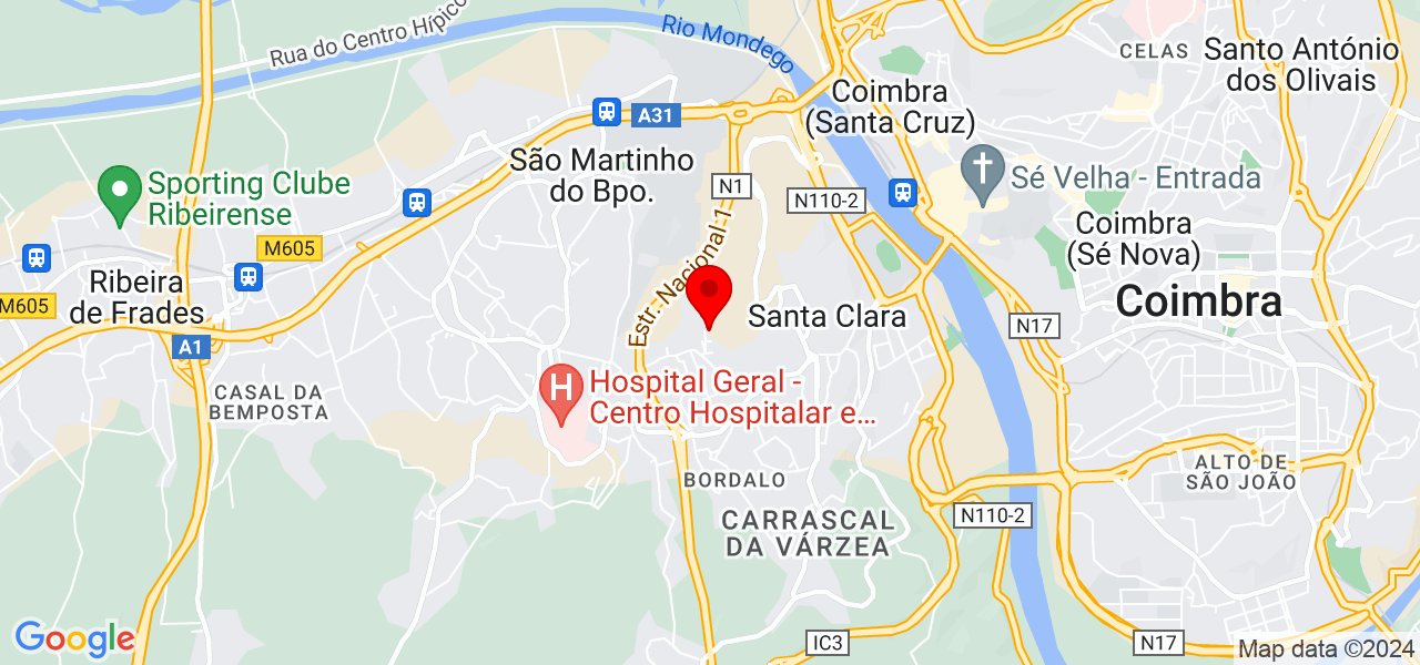 Beatriz Guedes - Coimbra - Coimbra - Mapa