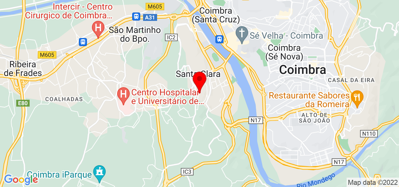 Nasira - Coimbra - Coimbra - Mapa