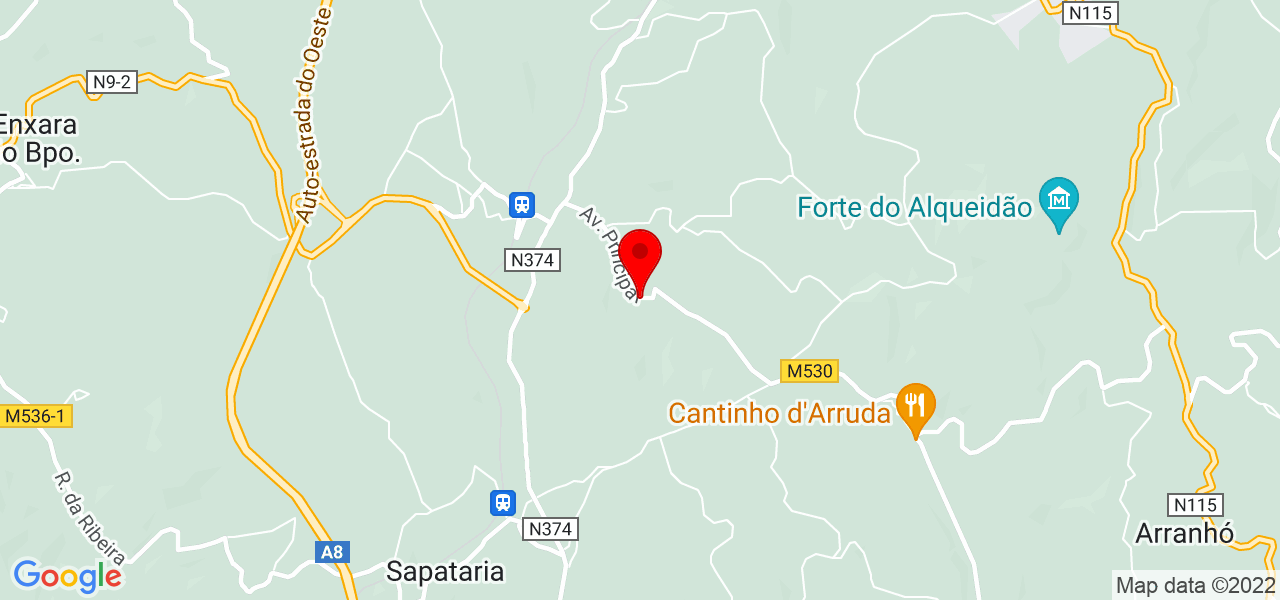 Cris - Lisboa - Sobral de Monte Agraço - Mapa