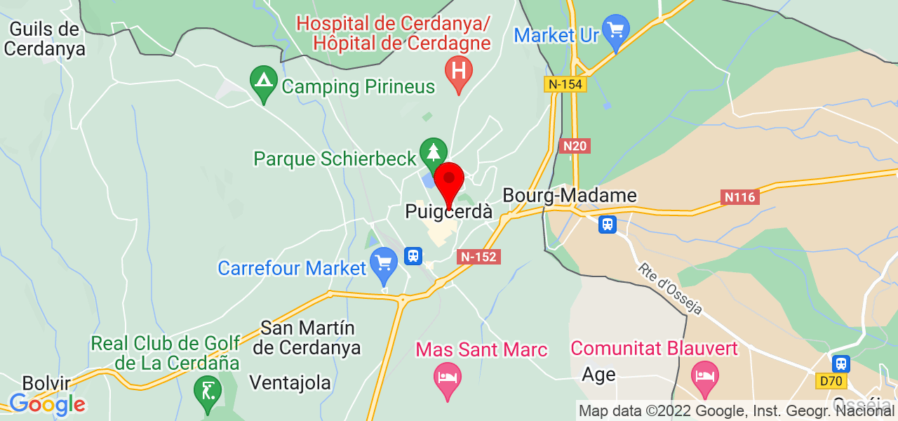 Roberto - Cataluña - Puigcerdà - Mapa