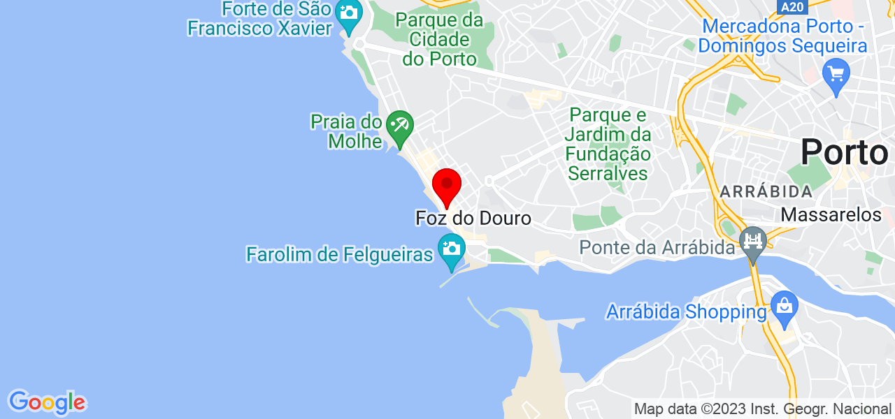 Sarah Vieira - Porto - Porto - Mapa
