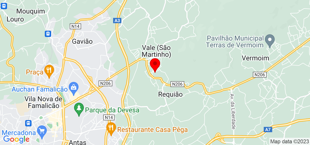 RPDomo - Braga - Vila Nova de Famalicão - Mapa