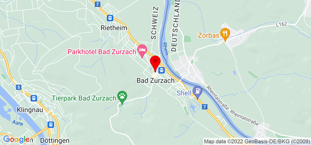 Schneider Montage Service - Aargau - Bad Zurzach - Karte