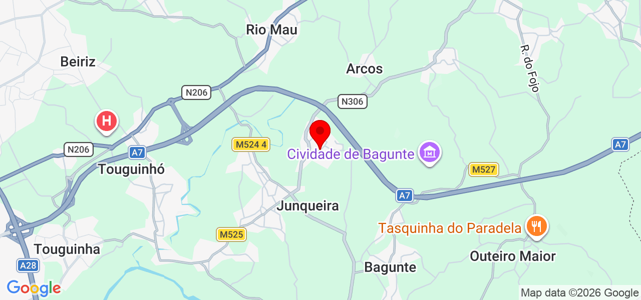 Raquel Rocha - Porto - Vila do Conde - Mapa