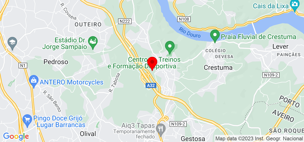 Cen&aacute;rio pacato lda - Porto - Vila Nova de Gaia - Mapa