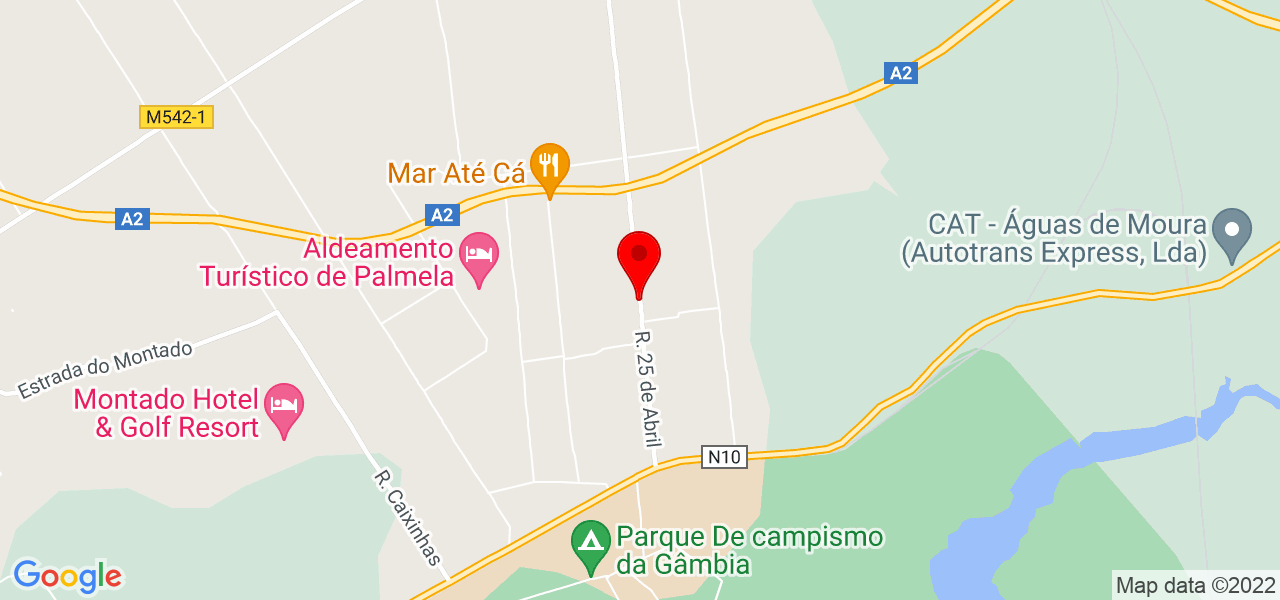 Paulo - Setúbal - Palmela - Mapa