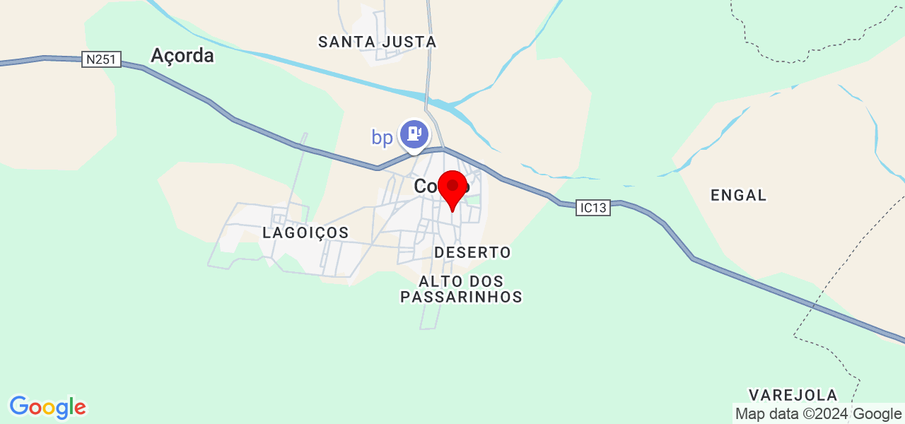 Maria brito Assistente virtual - Santarém - Coruche - Mapa