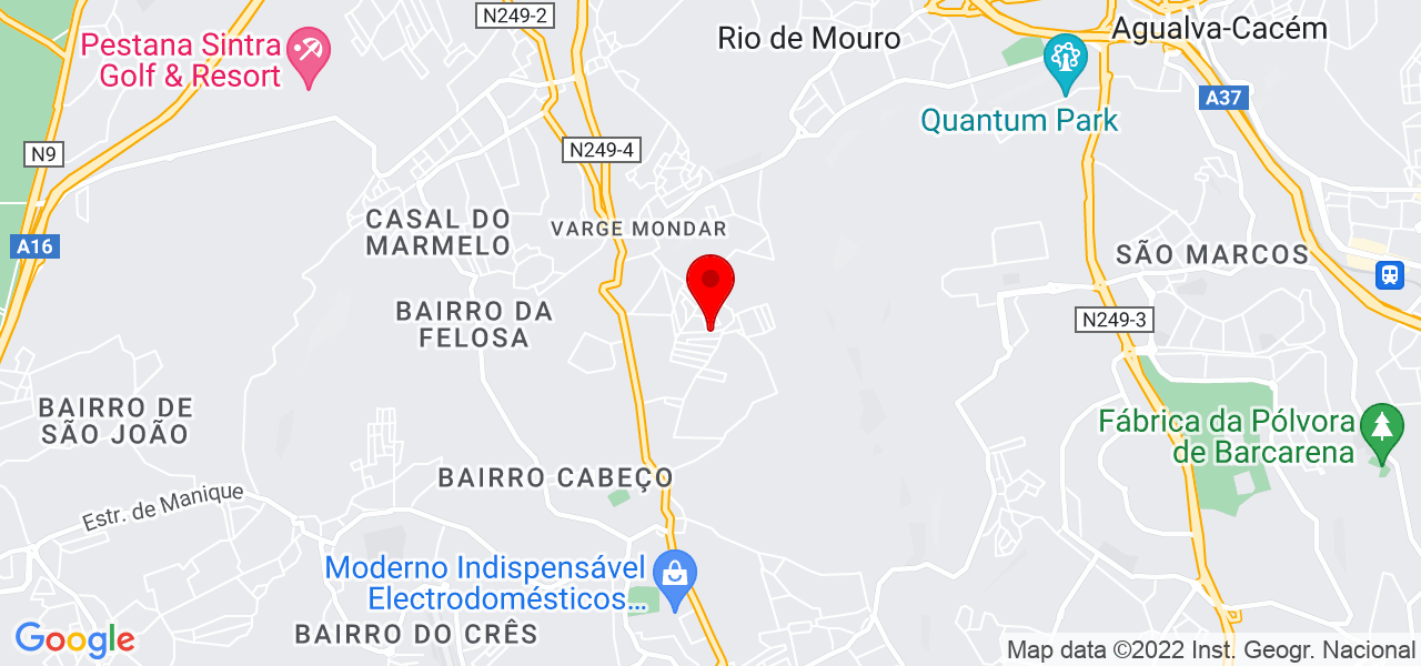 Ronildo - Lisboa - Sintra - Mapa