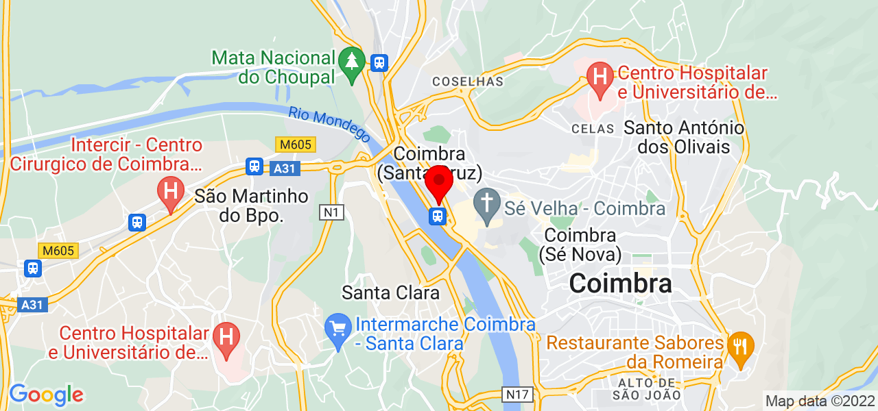 LOJA DO CONDOMINIO - Coimbra - Coimbra - Mapa