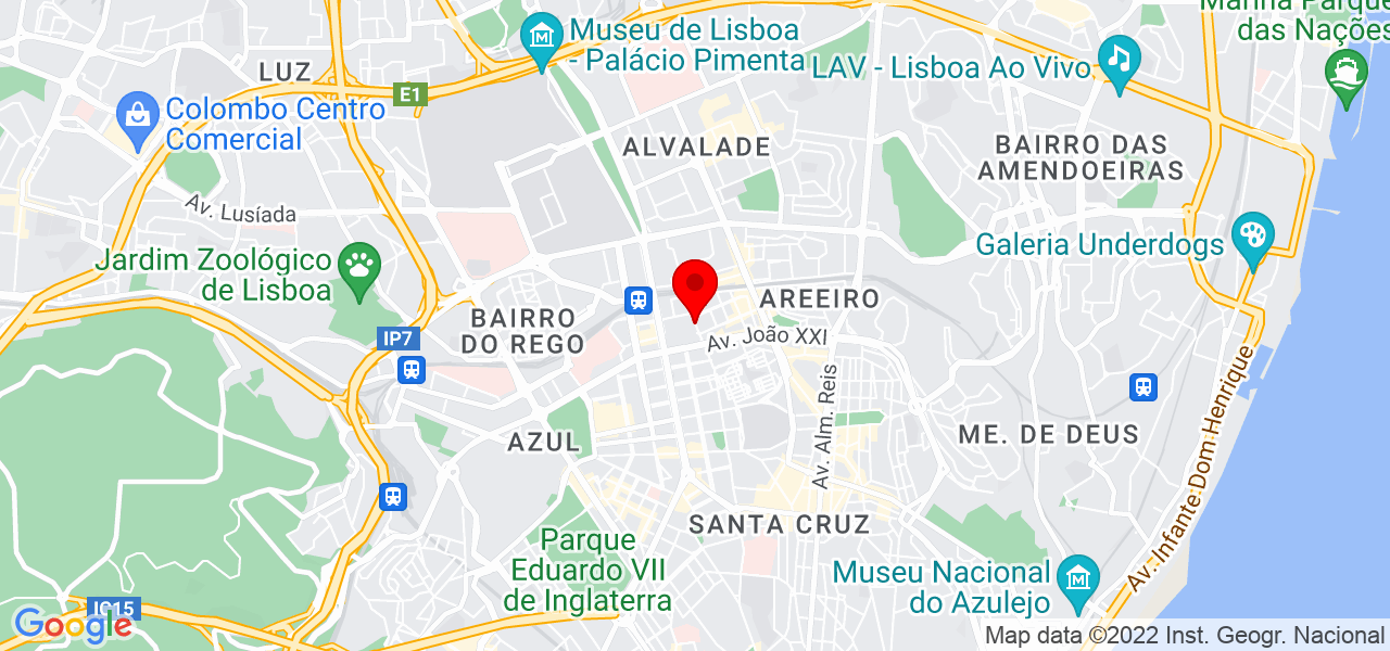 Raquel Pinheiro - Lisboa - Lisboa - Mapa