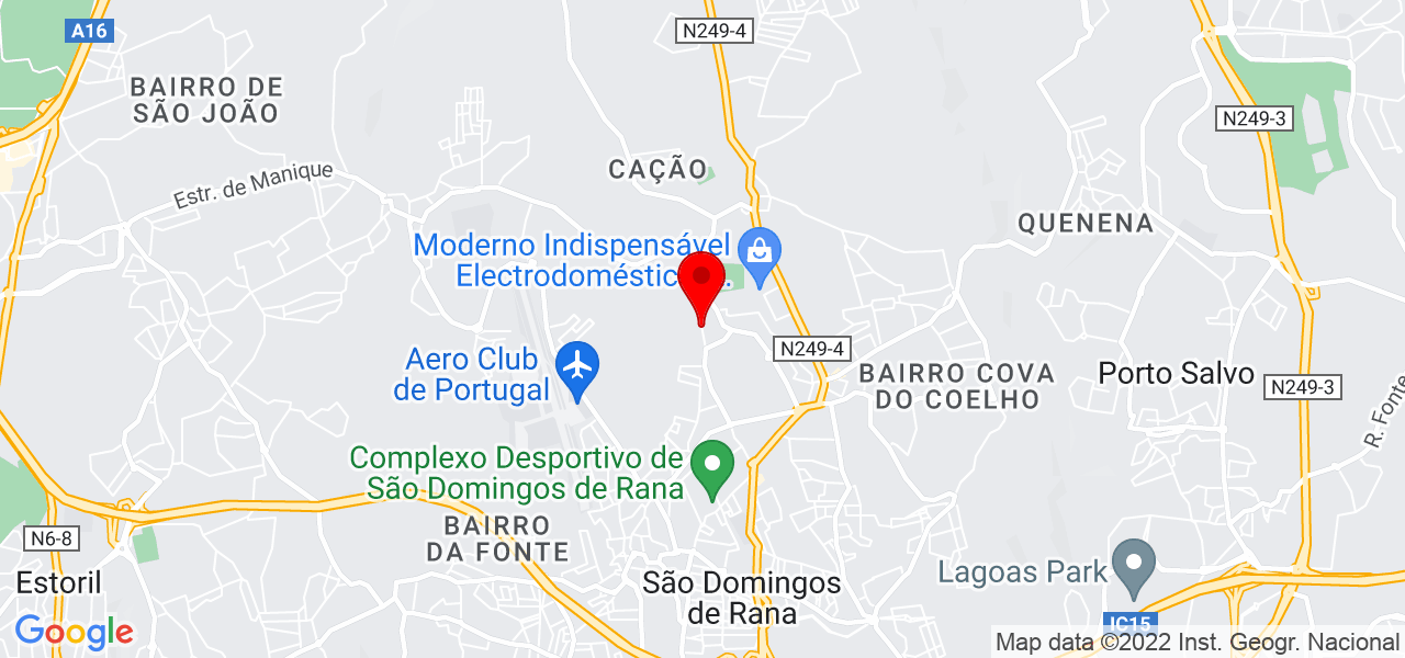 Wina - Lisboa - Cascais - Mapa