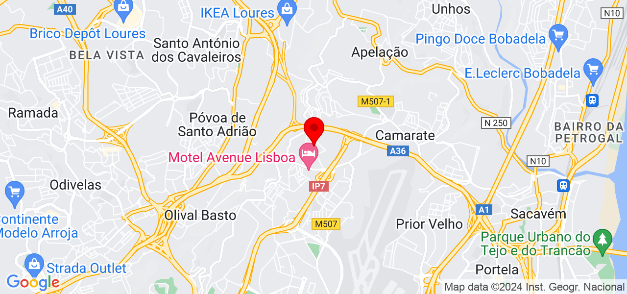 Yankel - Lisboa - Loures - Mapa