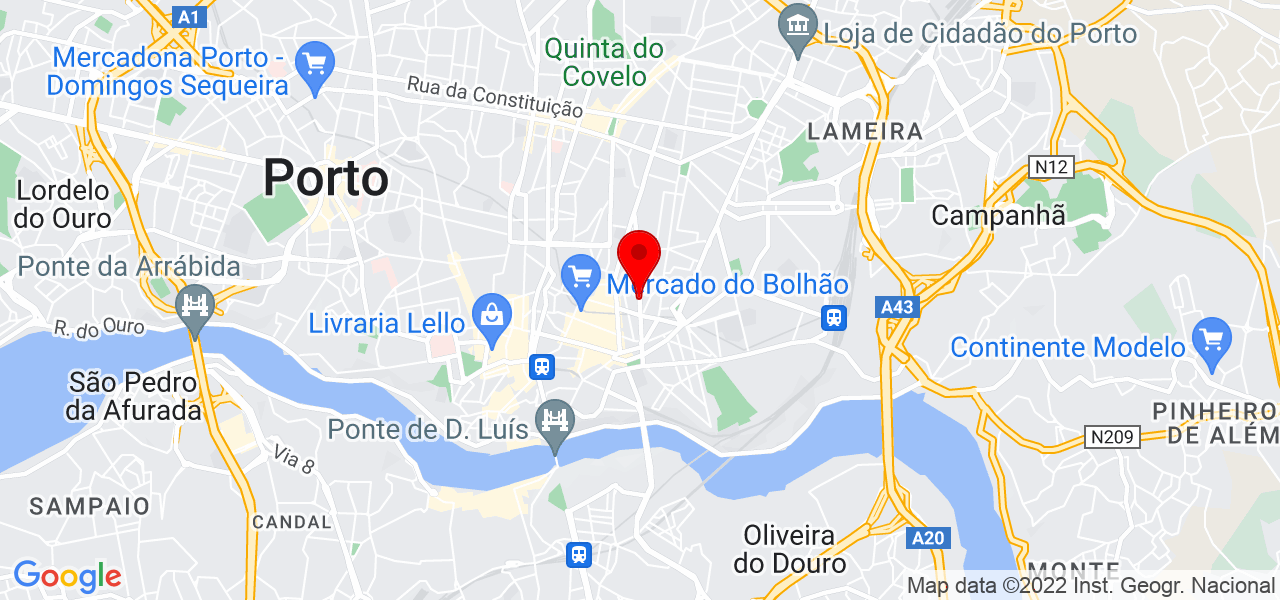 Mariana - Porto - Porto - Mapa