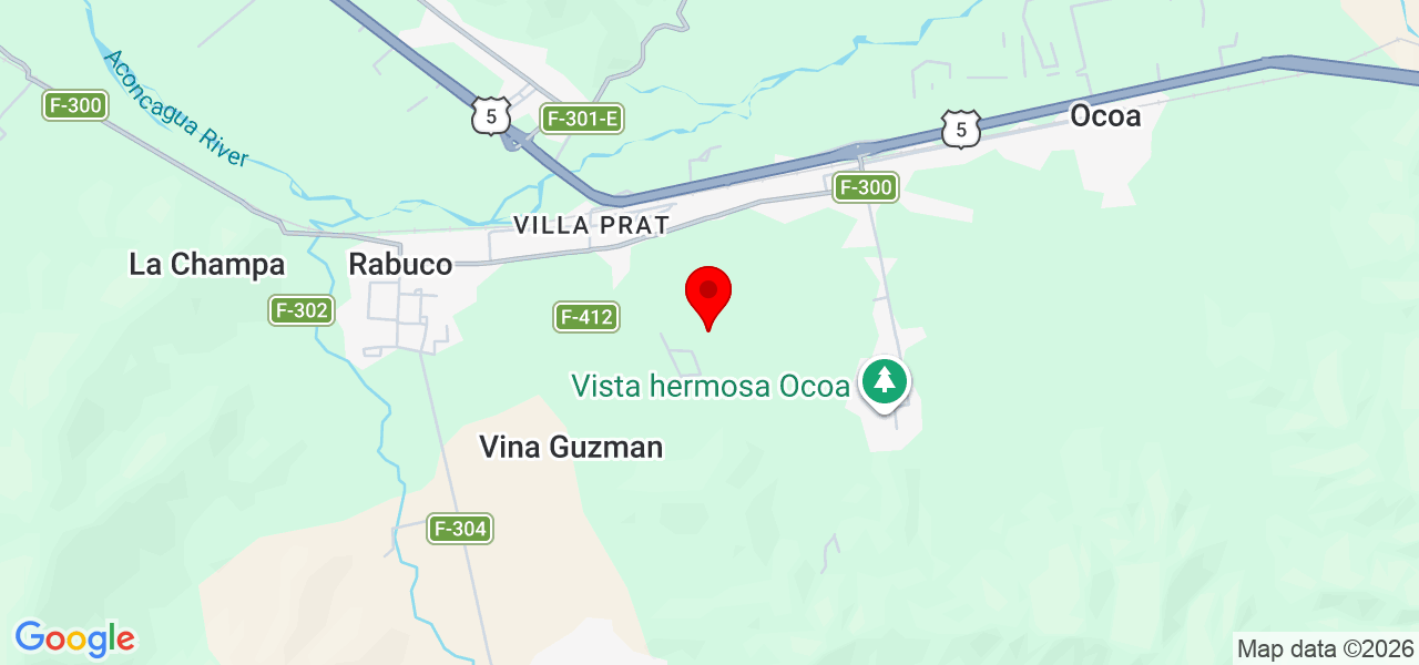 Damaris - Valparaíso - Quillota - Map