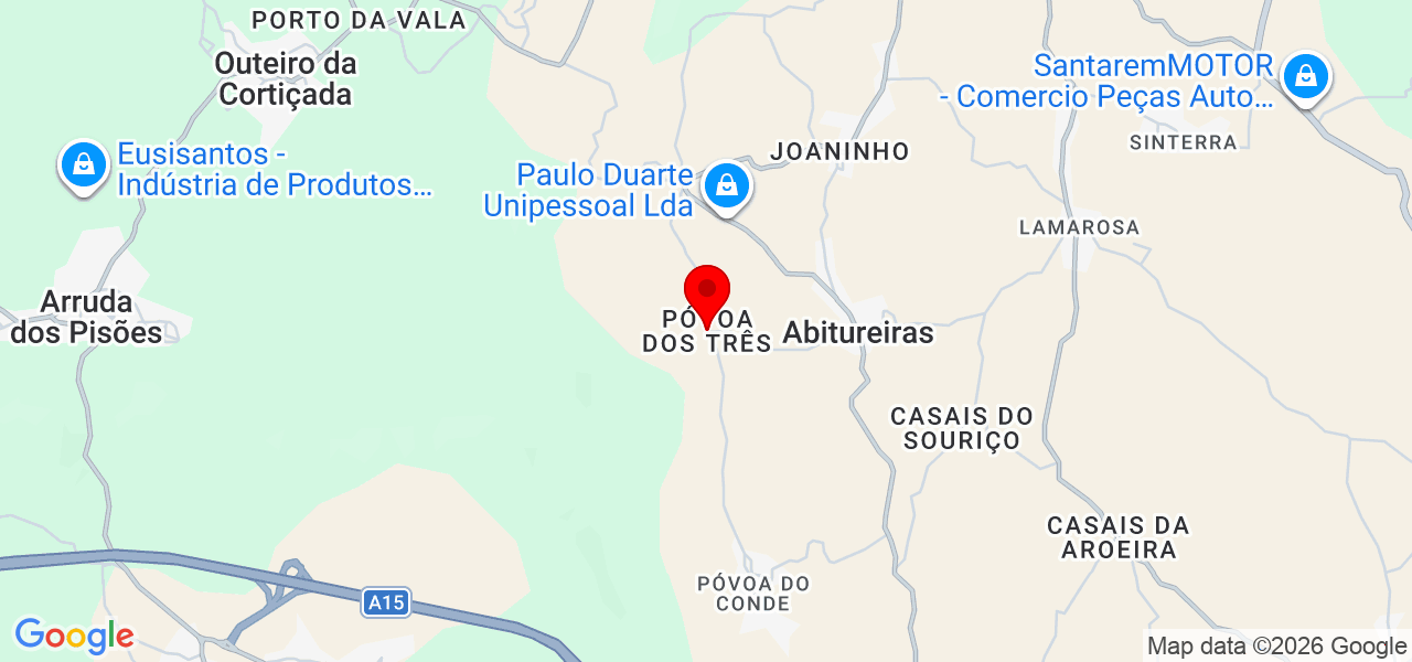 F&aacute;bio - Santarém - Santarém - Mapa
