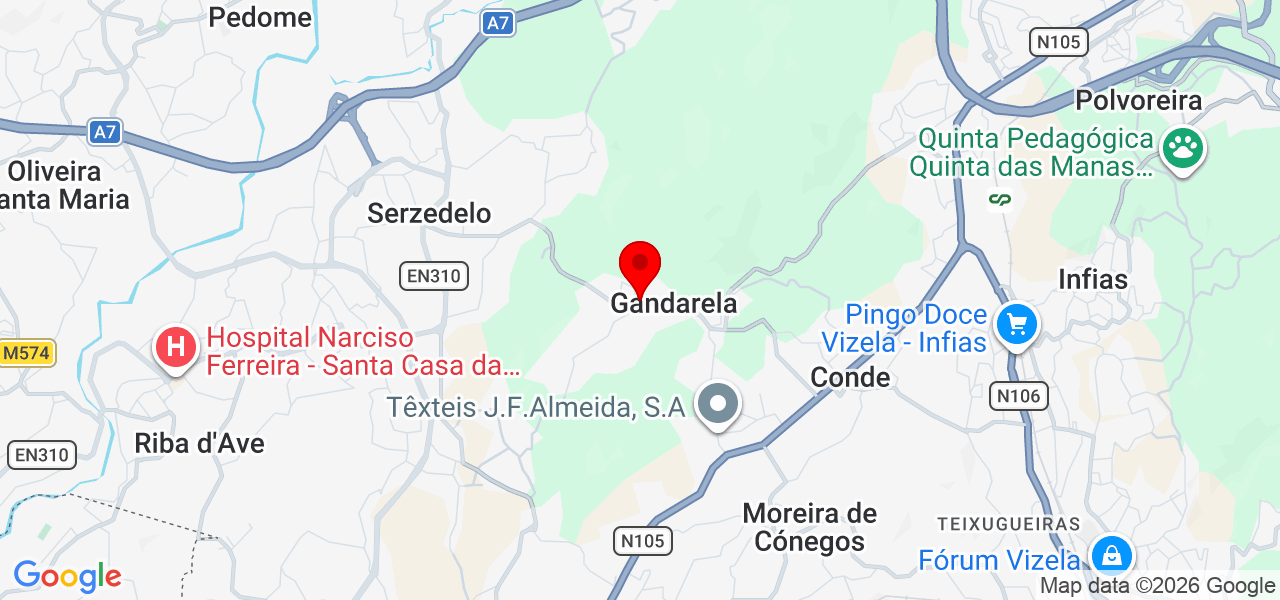Four Fusion Solutions - Porto - Lousada - Mapa