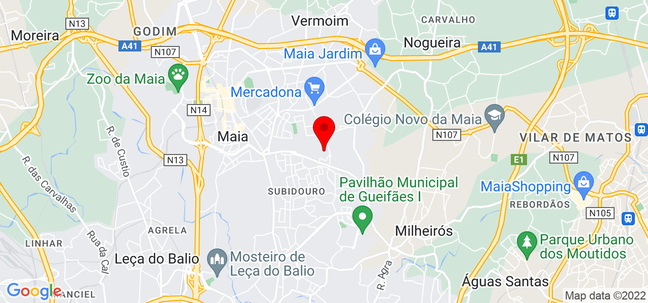 Soraia Silva - Porto - Maia - Mapa