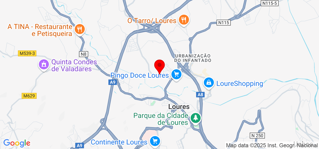 Estética Wanessa Chaves - Lisboa - Loures - Map