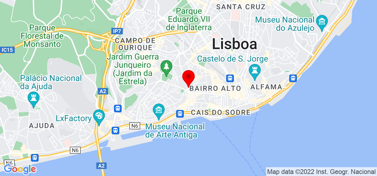 Lud Lower - Lisboa - Lisboa - Mapa