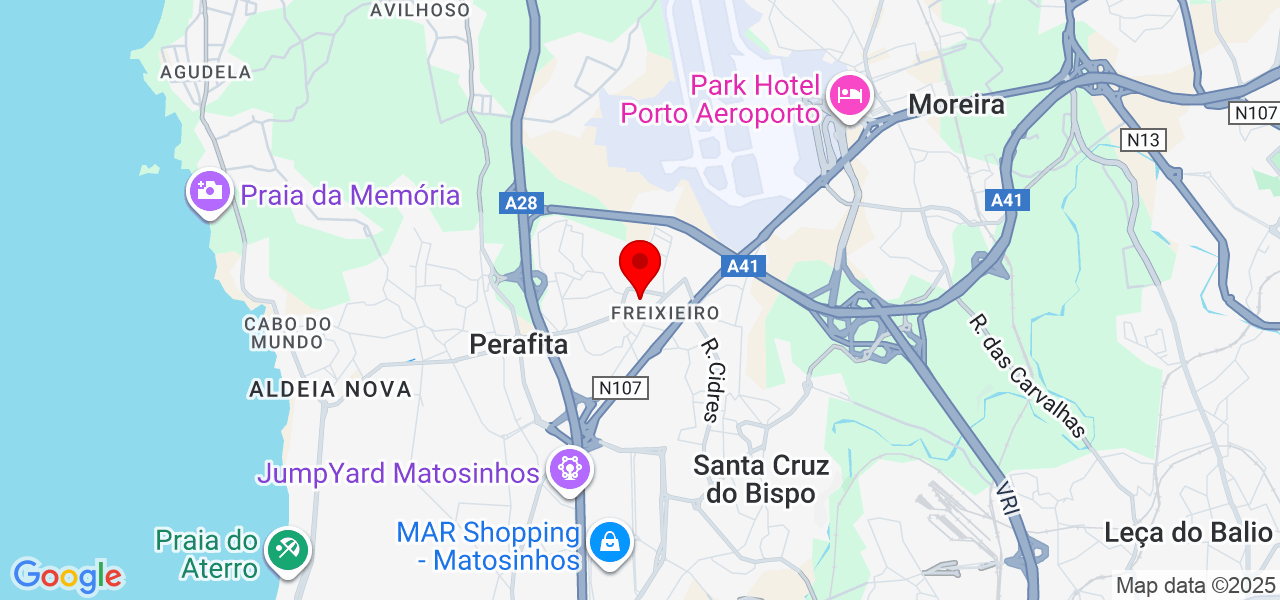 Renato Duarte Freitas Unipessoal Lda - Porto - Matosinhos - Mapa