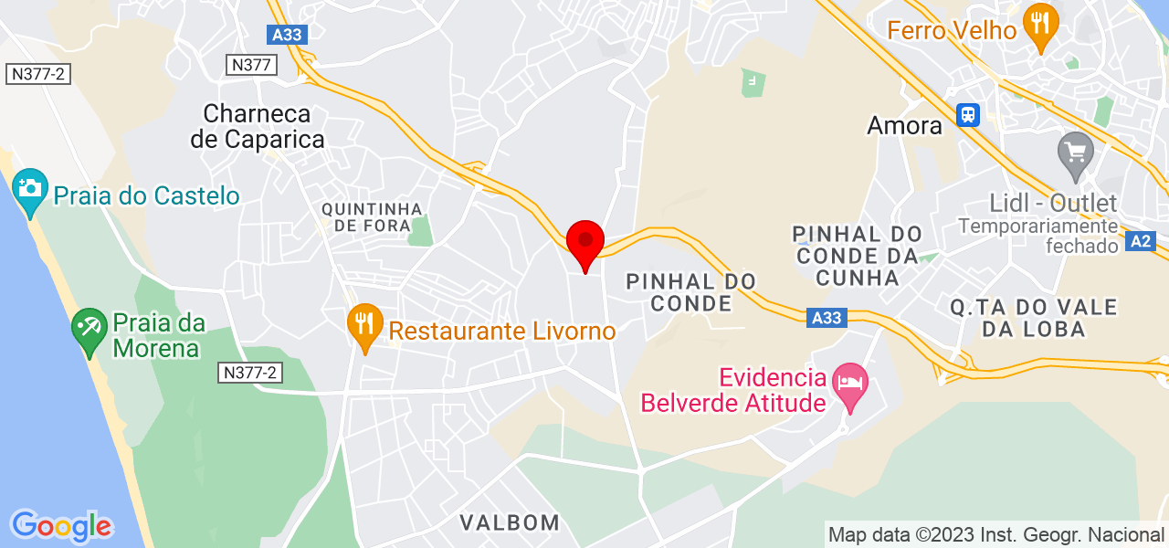 Miguel Martins - Setúbal - Seixal - Mapa