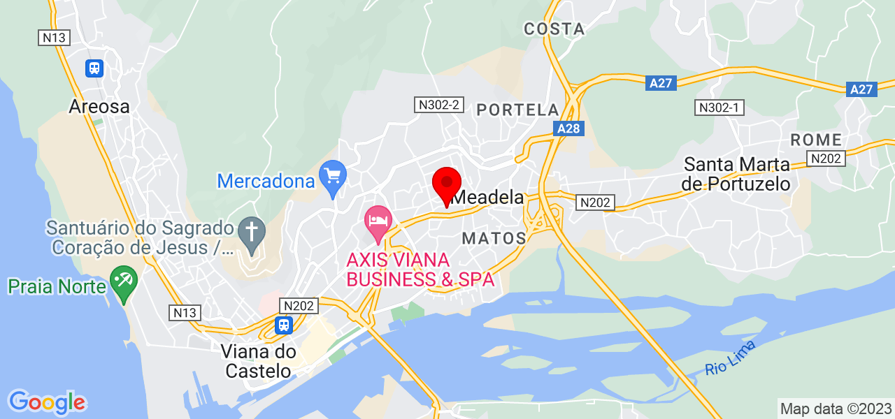 Ana Sousa - Viana do Castelo - Viana do Castelo - Mapa