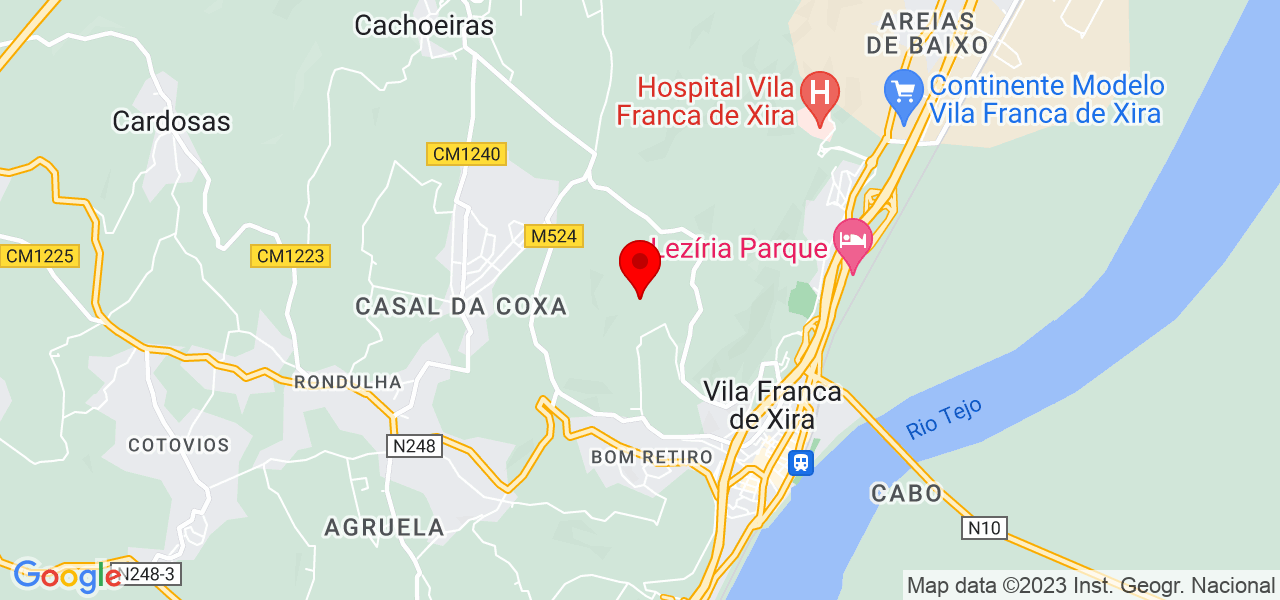 Ricardo Soares - Lisboa - Vila Franca de Xira - Mapa