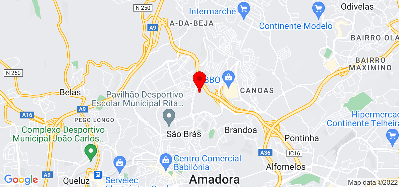 Ester - Lisboa - Amadora - Map