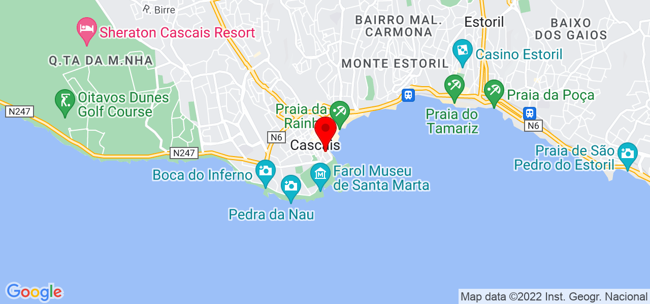 MadeOf - Lisboa - Cascais - Mapa