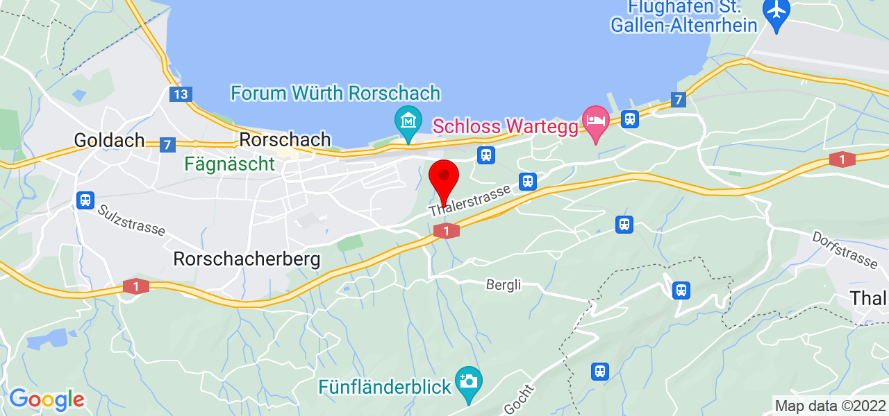 Klavier ilona - Sankt Gallen - Rorschacherberg - Karte