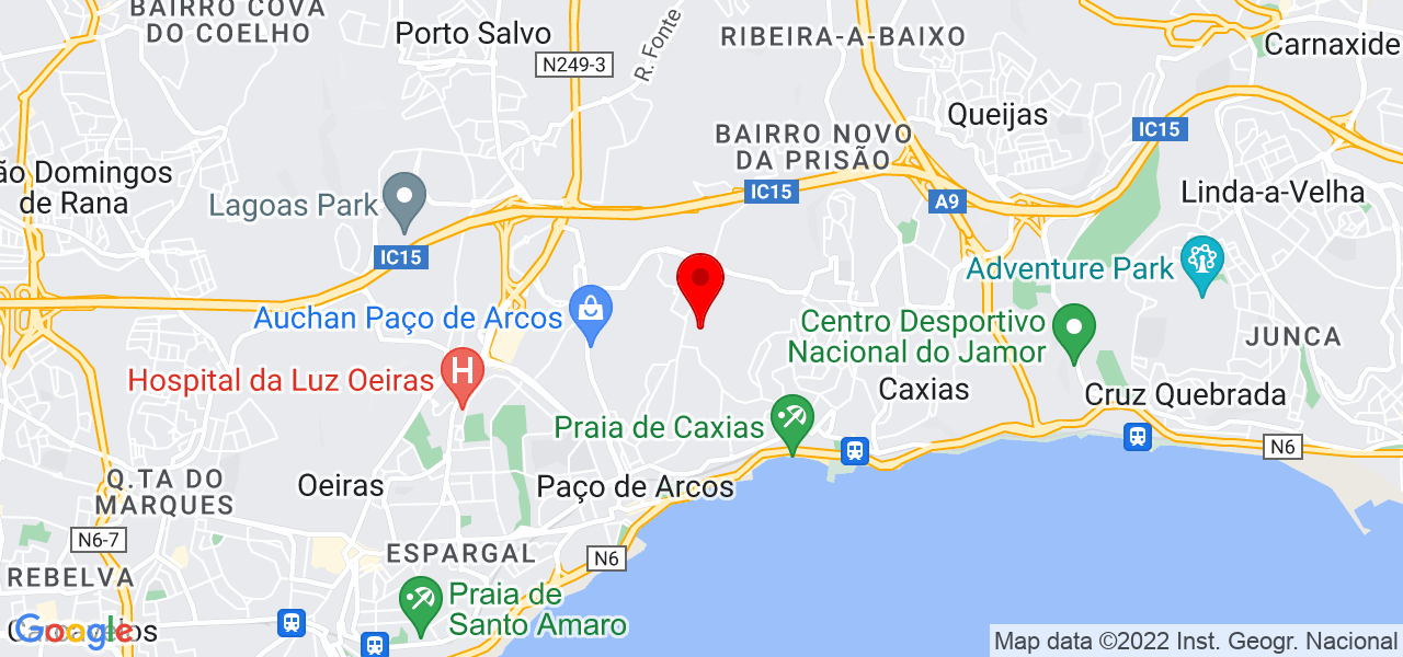 AUDIOWIRE - Lisboa - Oeiras - Mapa