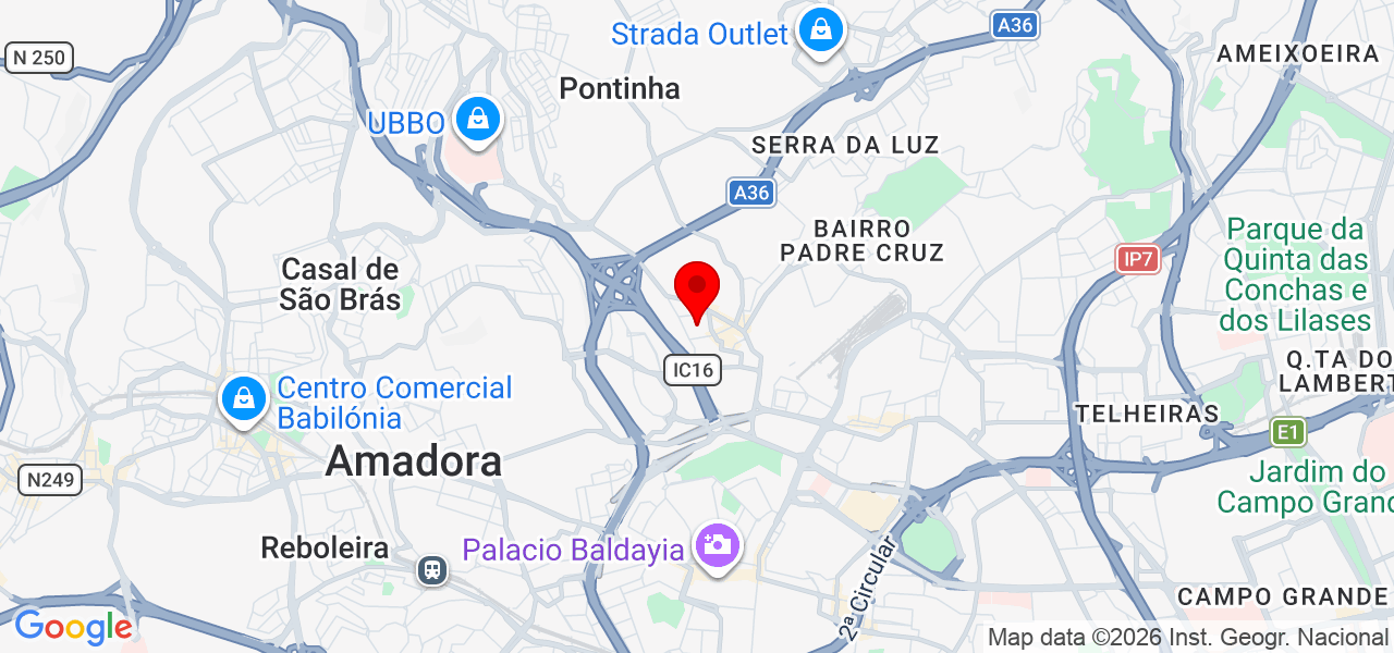 JunioAlvesphotos - Lisboa - Odivelas - Karte
