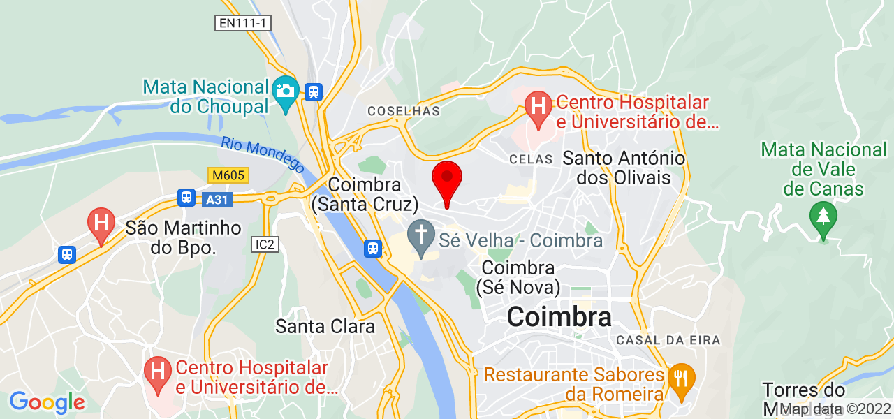 Cuidador de Idosos - Coimbra - Coimbra - Mapa