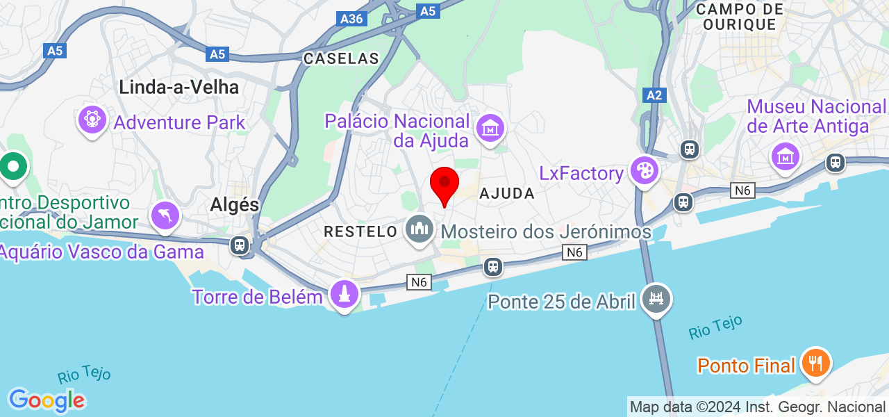 Wesley Ferreira - Lisboa - Lisboa - Mapa