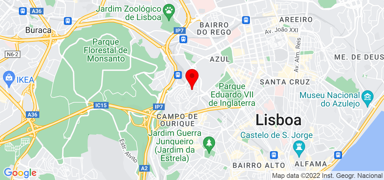 Ant&oacute;nio Subtil - Lisboa - Lisboa - Mapa