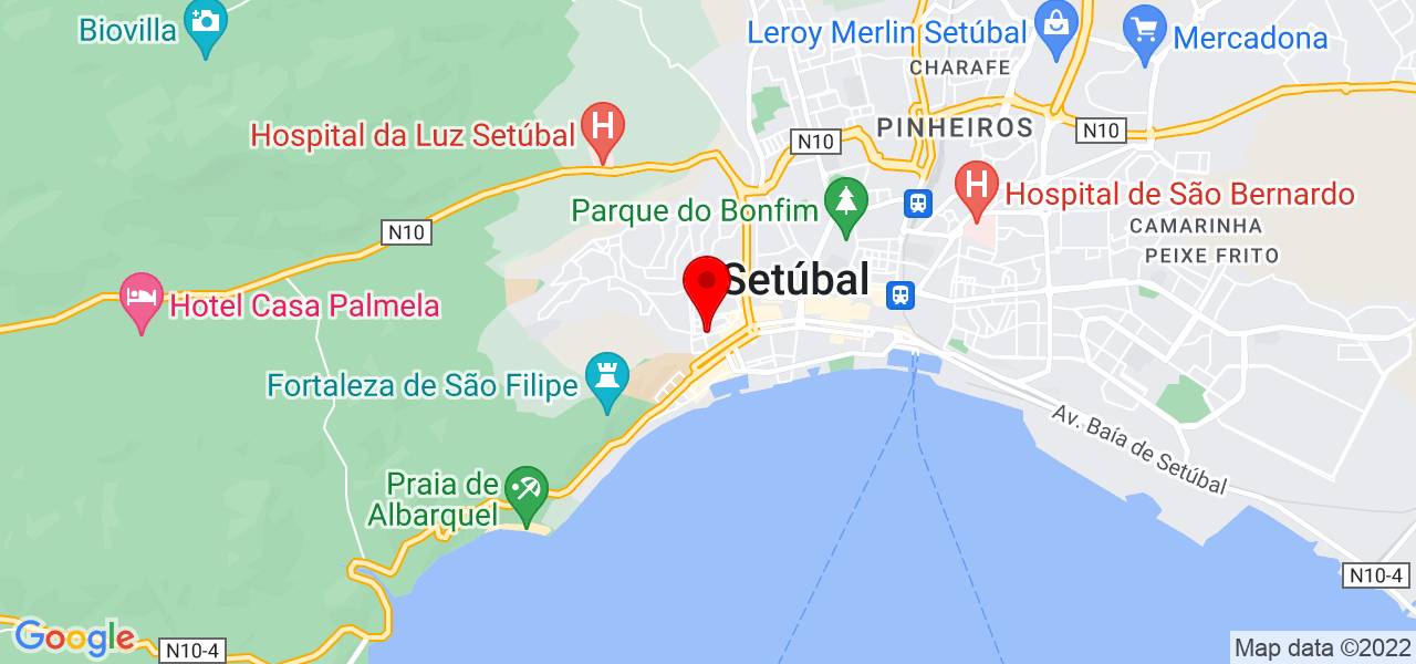Rinaldo Nunes - Setúbal - Setúbal - Mapa