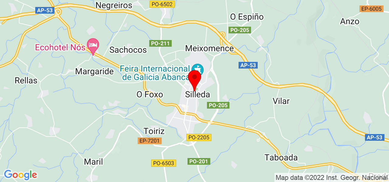 Mar&iacute;a - Galicia - Silleda - Mapa