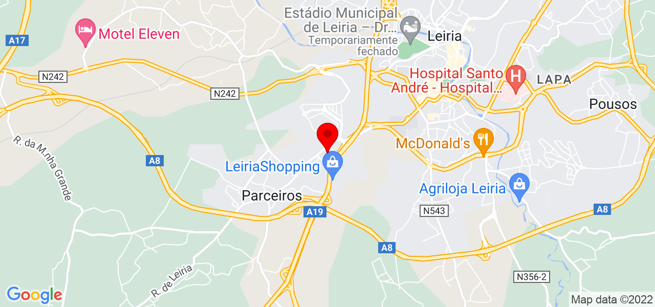 Am&eacute;lia - Leiria - Leiria - Mapa