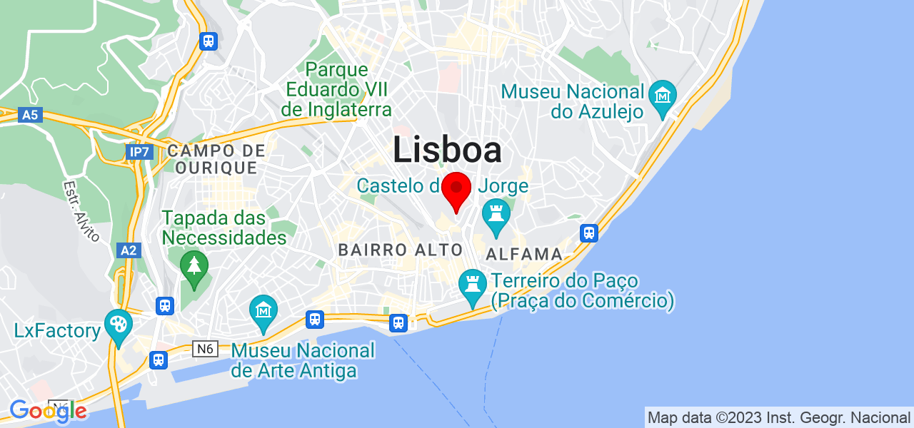 Babysitting - Lisboa - Lisboa - Mapa